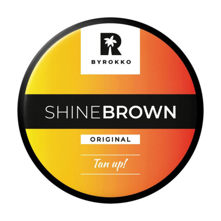 Įdegį skatinantis kremas BYROKKO SHINE BROWN ORIGINAL, 200 ml