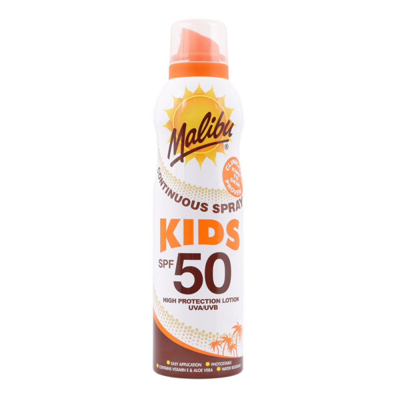 Apsauginis purškimas lasjonas MALIBU CONTINUOUS KIDS SPF50, 175 ml