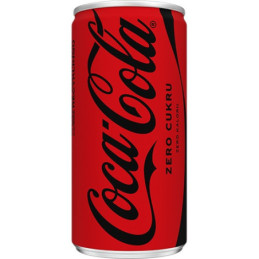 Gazuotas gėrimas COCA COLA Zero, 200 ml