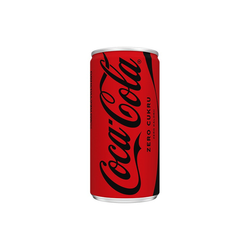 Gazuotas gėrimas COCA COLA Zero, 200 ml