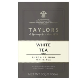 Baltoji arbata TAYLORS, 20 vnt., 30 g