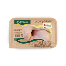 Atš. višč. broilerių užpak. ketvirčiai, fas., 1 kg