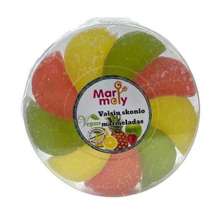 Vaisių skonio marmelado puselės, 250 g