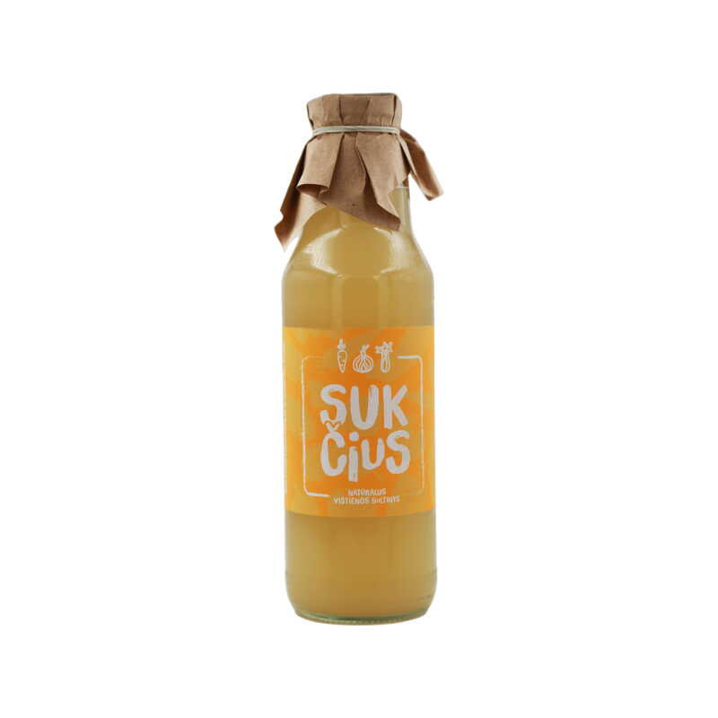 Natūralus vištienos sultinys SUKČIUS, 750 ml