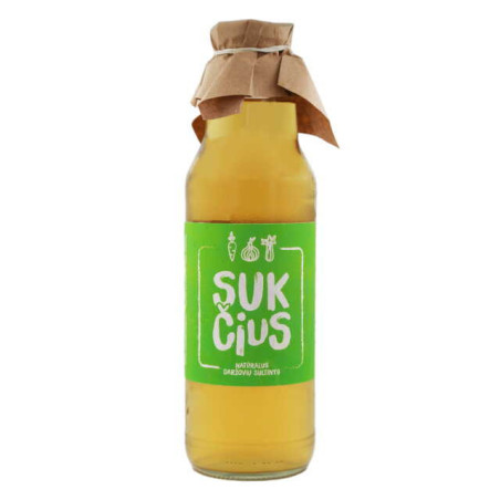 Natūralus daržovių sultinys SUKČIUS, 750 ml