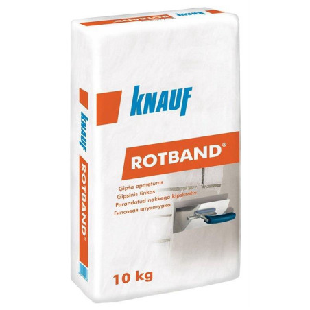 Gipsinio tinko mišinys Knauf Rotband, 10 kg (LV)