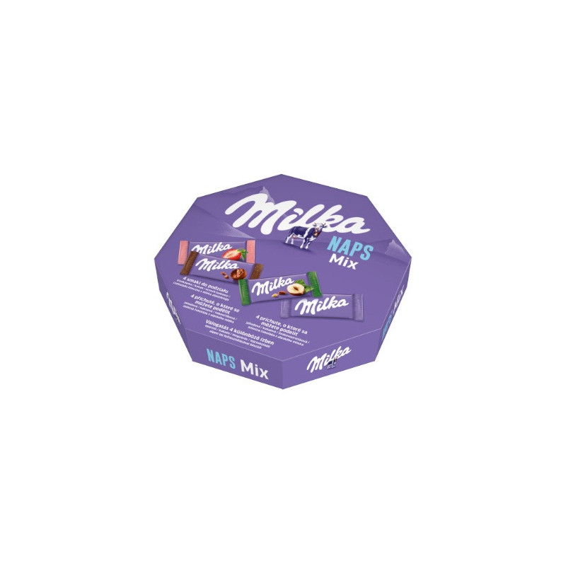 Saldainiai MILKA SINGLE MIX, 138 g