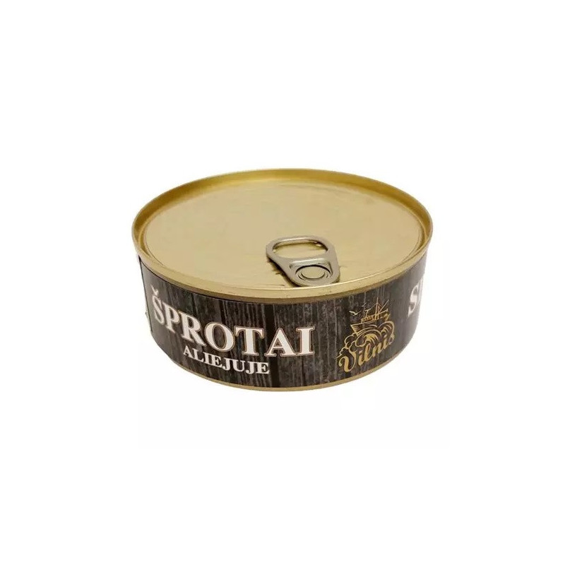 Šprotai aliejuje BRIVAI VILNIS, 160 g