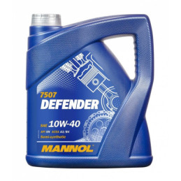 Automobilio variklio tepalas Mannol Defender, 10W-40, 5 l