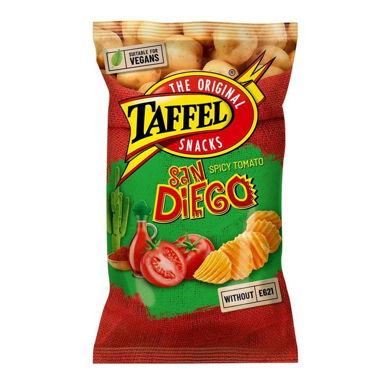 Bulvių traškučiai TAFFEL SAN DIEGO, 180 g