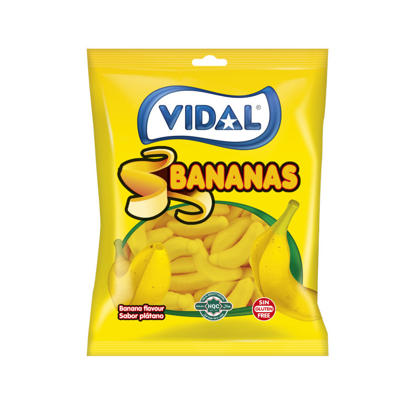 Guminukai VIDAL BANANAS, 90 g