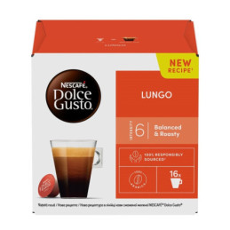 Kavos kapsulės NESCAFE DOLCE GUSTO LUNGO, 89,6 g