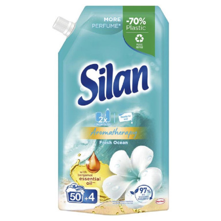 Skalbinių minkštiklis SILAN FRESH OCEAN, 54 skalb., 594 ml