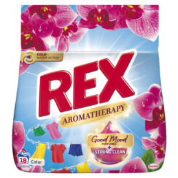 Skalbimo milteliai REX AROMATHERAPY COLOR, 18 skalb., 990 g