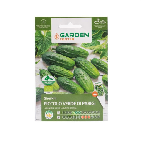 Sėklos Garden Center, agurkai Piccolo Verde Di Parigi, 0.5 g