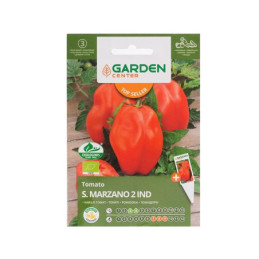 Sėklos Garden Center, pomidorai S. Marzano 2 Ind, 0.1 g