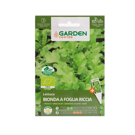 Sėklos, salotos Bionda a Foglia Riccia, 1 g