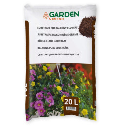 Substratas balkoninėms gėlėms GARDEN CENTER, 20 l