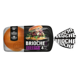 Mėsainių bandelės BRIOCHE, 280 g