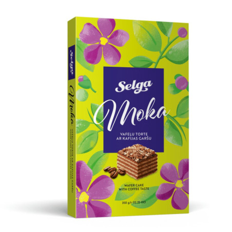 Vaflinis tortas MOKA, 350 g