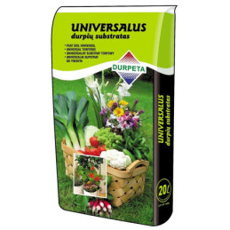 Universalus durpių substratas DURPETA, 20 l