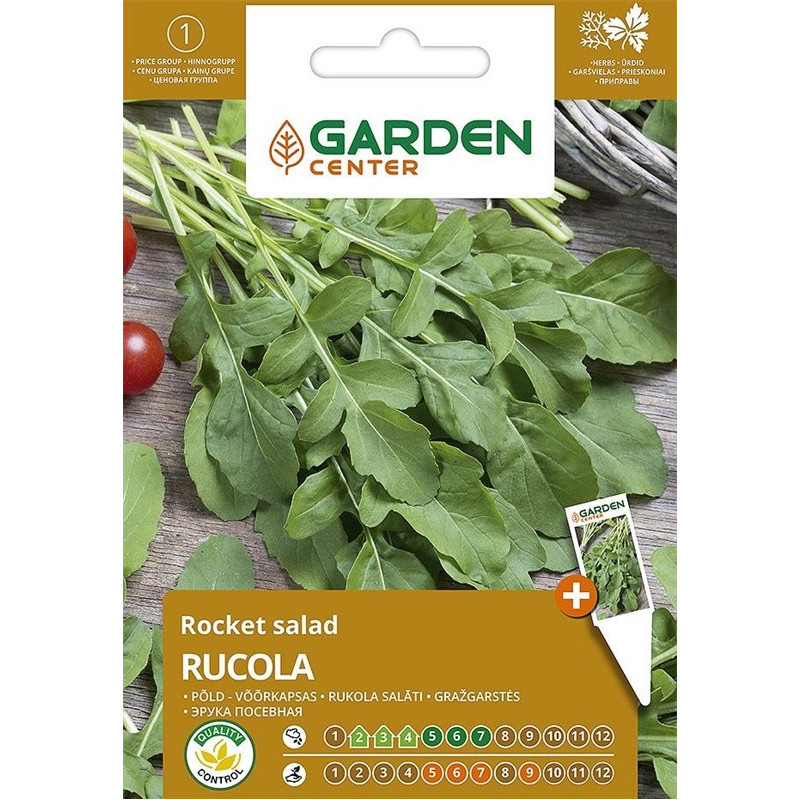 Sėklos Garden Center, gražgarstės Rucola