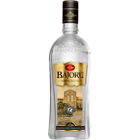 Degtinė BAJORŲ PREMIUM, 40 %, 0.5 l