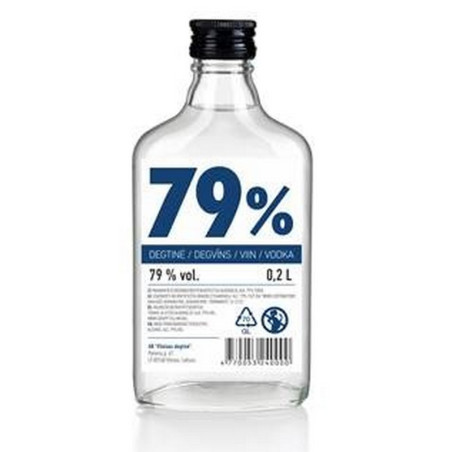 Degtinė, 79 %, 0.2 l