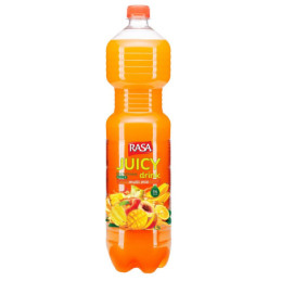 Negazuotas gaivusis gėrimas RASA JUICE DRINK MULTI MIX, 1.5 l