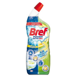 Unitazo valiklis BREF POWER AKTIV GEL LEMON, 700 ml