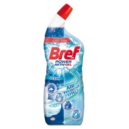 Unitazo valiklis BREF POWER AKTIV GEL OCEAN, 700 ml