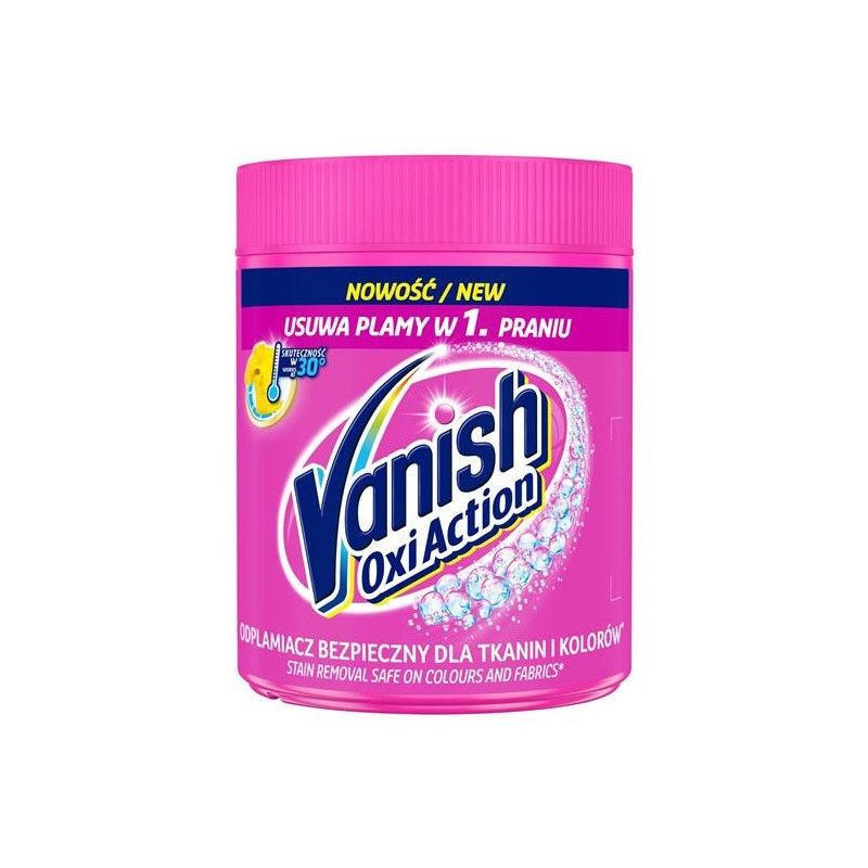 Dėmių valiklis VANISH OXI ACTION COLOR, 470 g