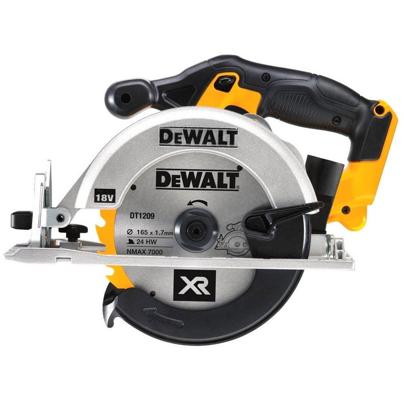 Akumuliatorinis diskinis pjūklas DeWALT DCS391N-XJ