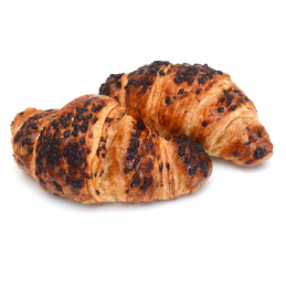 Kruasanas su šokolado ir lazdynų riešutų įdaru, 95 g