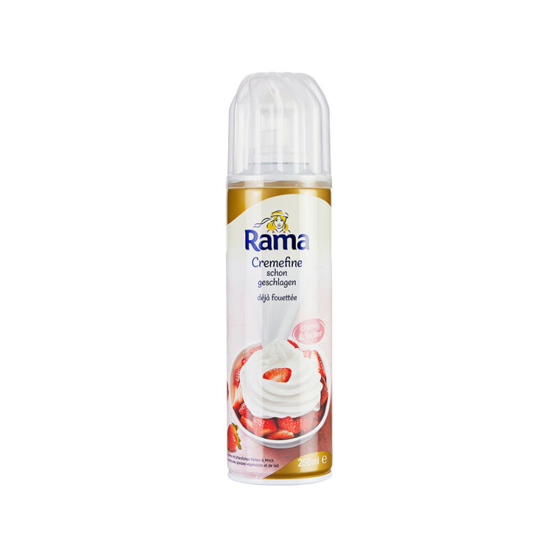 Purškiama grietinėlė RAMA, 250 ml