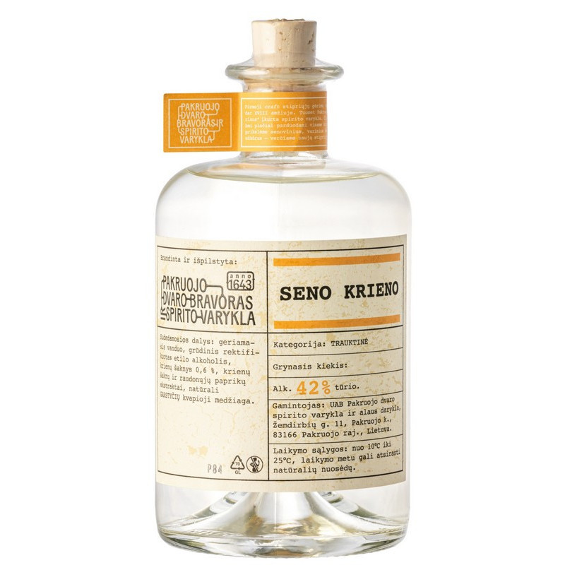 Trauktinė SENO KRIENO, 38%, 200 ml