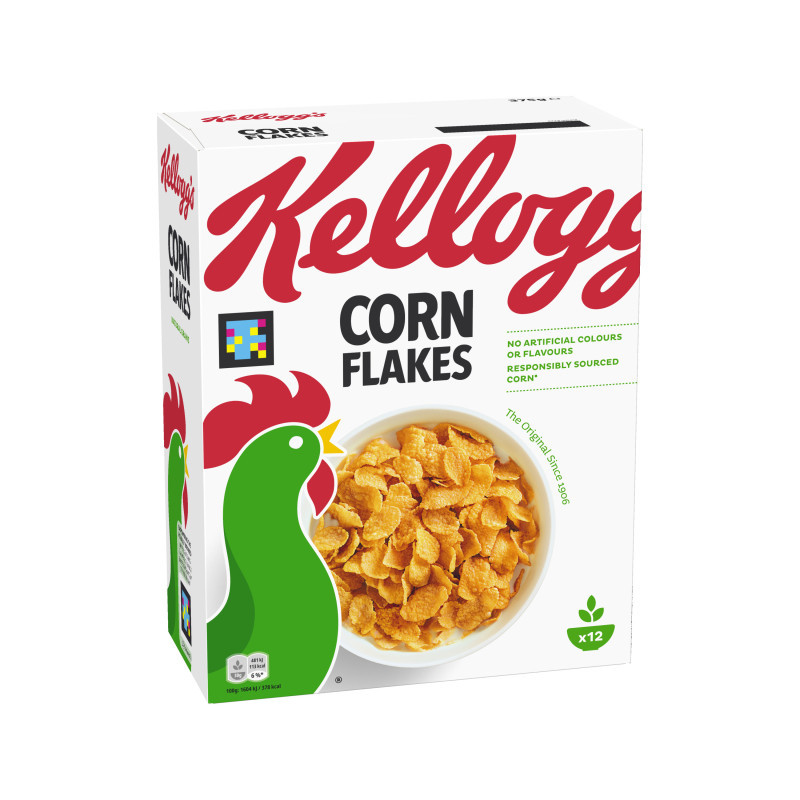 Dribsniai KELLOGGS CORN FLAKES, 375 g