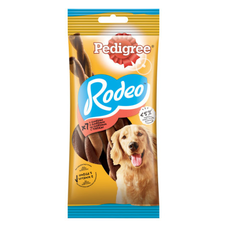 Šunų kramtalai PEDIGREE RODEO, 123 g