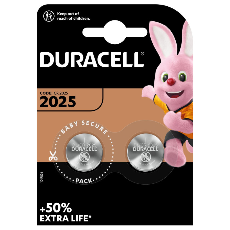 Elementas DURACELL 2025, 2 vnt