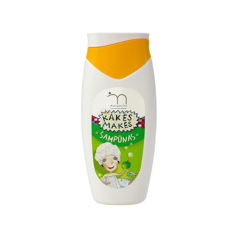 Šampūnas MARGARITA Kakė Makė, vaikams, obuolių kvapo, 250 ml