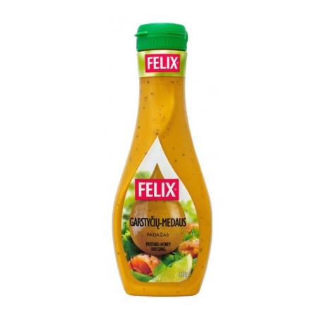 Garstyčių ir medaus padažas FELIX, 375 g