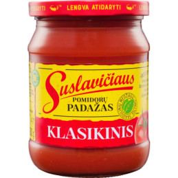 SUSLAVIČIAUS KLASIKINIS pomidorų padažas, 500 g