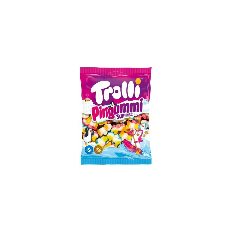 Guminukai pingvinai TROLLI, 150 g