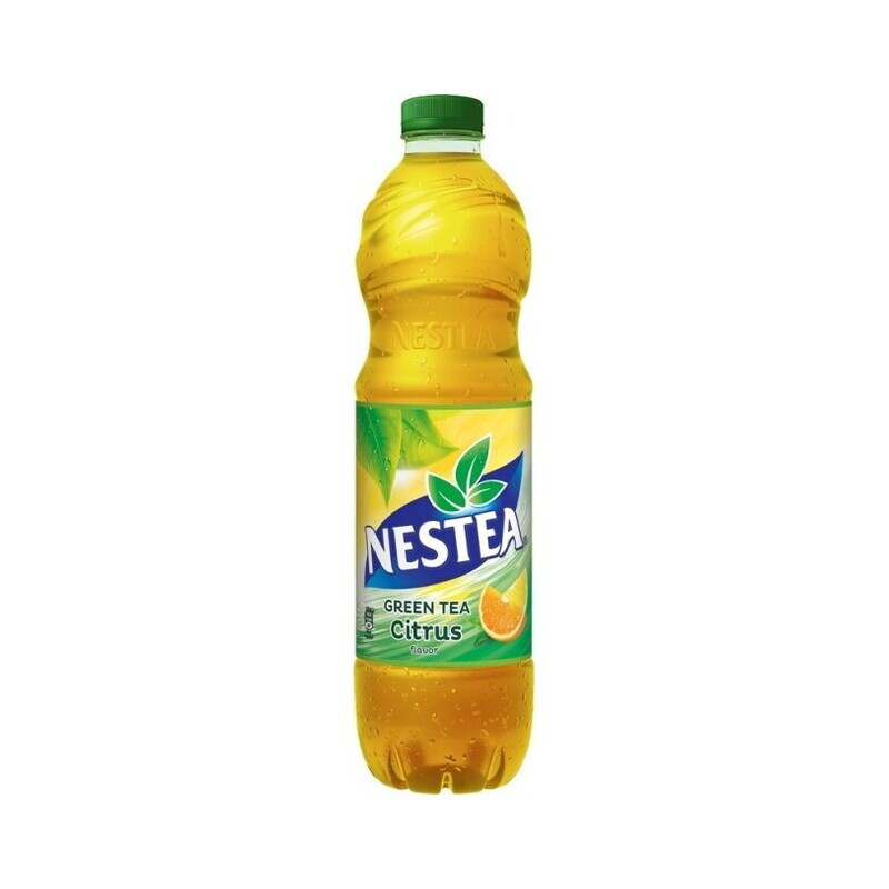 Šalta žalioji arbata NESTEA, citrusinių vaisių skonio, 1.5 l