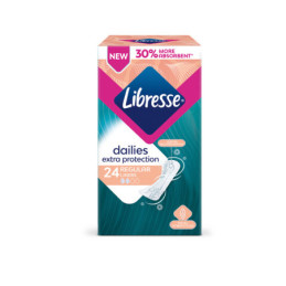 LIBRESSE Extra Protection Normal įklotai, 24 vnt.