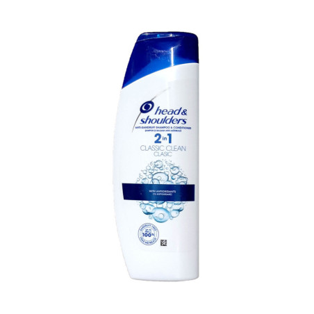 Plaukų šampūnas HEAD&SHOULDERS CLASSIC CLEAN 2in1, 200 ml