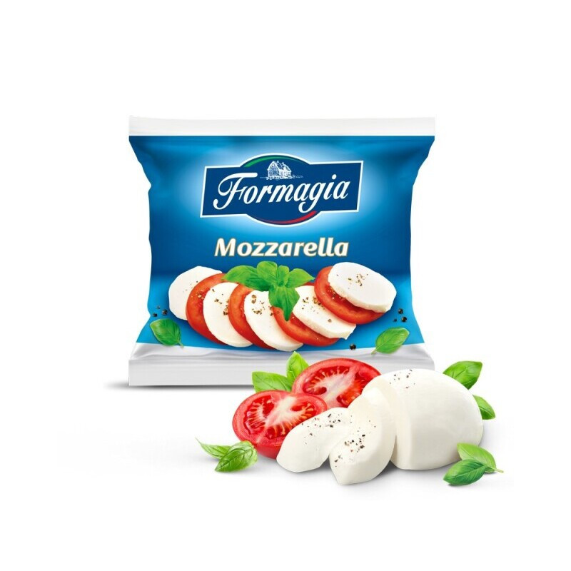 Sūris FORMAGIA, MOZZARELLA, 45% rieb., 125 g