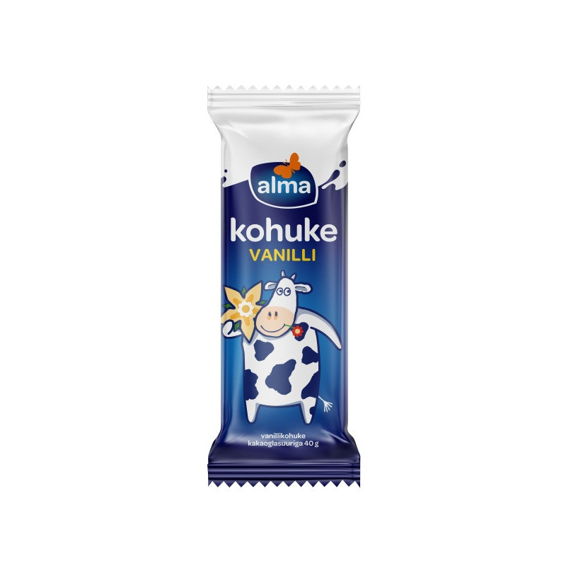 Varškės sūrelis ALMA su vanile, 22% rieb., 40 g