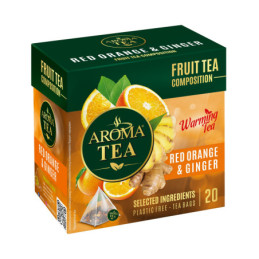 Vais.arbata AROMA TEA apelsinų ir imbierų sk., 40 g
