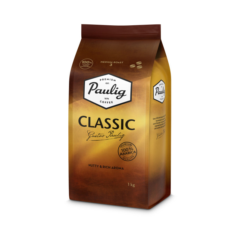 Kavos pupelės PAULIG CLASSIC, 1 kg